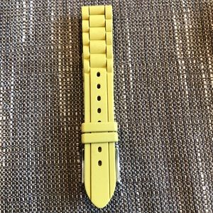 Fossil 18mm Green Silicone Watch Band